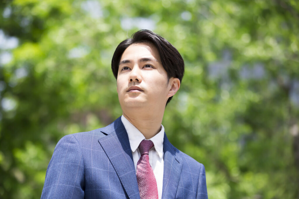 転職活動中の30代の若者